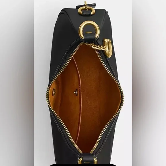 Coach Black Jonie Bag 22 NWT - Picture 7 of 13